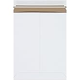 BOX USA StayFlat Envelope 9.75"L x 12.25"W 100-Pack for Keeping Photos, Documents & Artwork Protected During Mailing and Shipping
