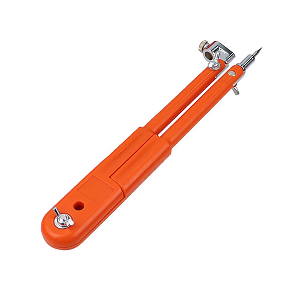 Yiyer Professional Woodworking Compass With Wing and Pencil Holder, Large Compass for Geometry, Drawing, Drafting - Perfect Tool for Carpenter (90cm/35inch)