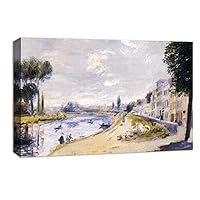 Canvas Wall Art Young Woman by Pierre Auguste Renoir Canvas Prints Home Artwork Decoration for Living Room,Bedroom - 12x18 inches