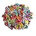 Stuffless Dog Toy for Puppy, Crinkle Dog Toy Flat Squeaky Plush Toys with Tug Rope Knots, Hunting Fetching Dog Chew Toy for Small Medium Dogs (Pink)