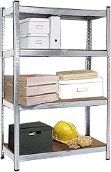 Shine Planet 5 Tier Garage Shelves Heavy Duty Boltless Steel Storage view 7