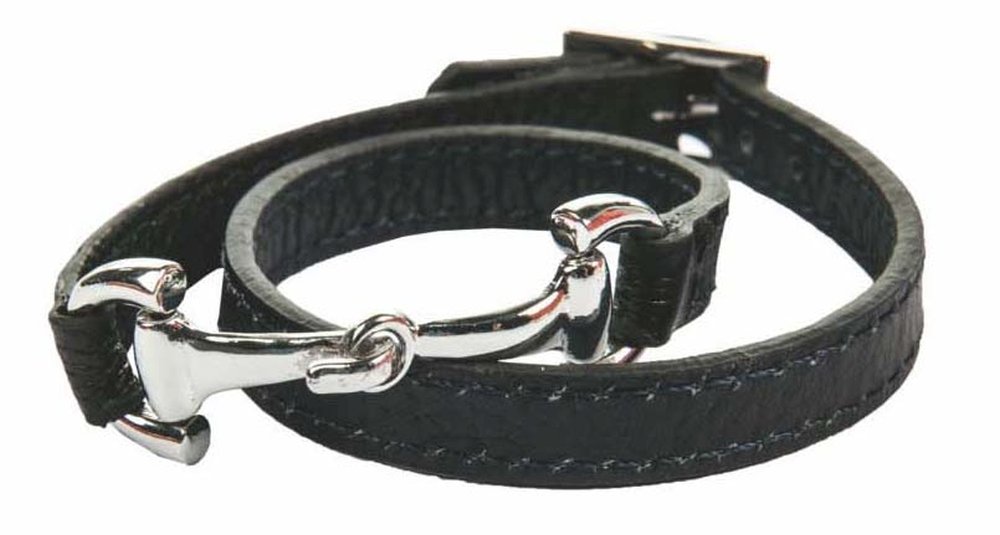HKM 54879100 Leather Bracelet – Bit, M, Black — image 1