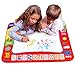 Aqua Doodle Mat, Picowe Water Drawing Mat Painting Writing Doodle Board Toy & 2 Magic Pens for Baby Kids