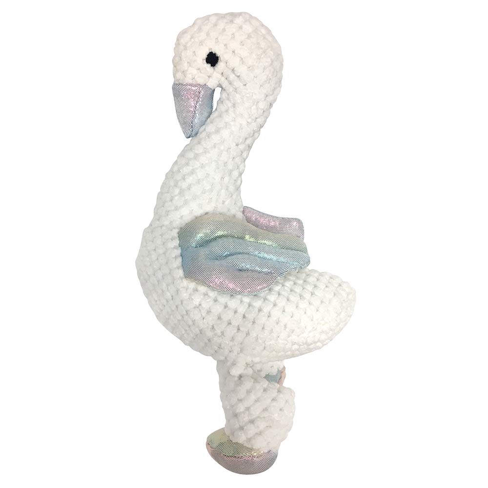 FouFou Dog 87001 Under The Sea Knotted Toy Small Swan
