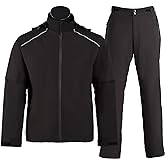 K.E.J. Golf Rain Jacket for Men Waterproof Raincoat Lightweight Jacket Golf Suit for Hiking Cycling Running Camping Traveling