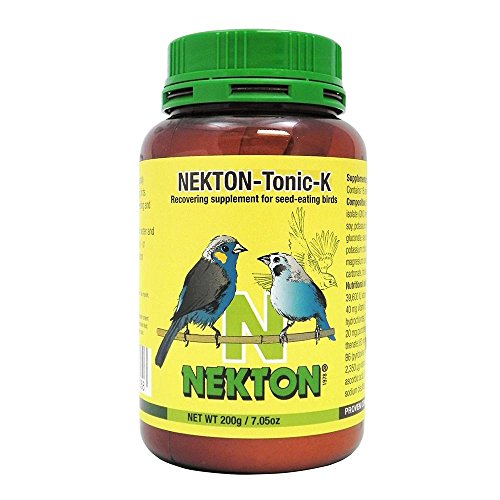 Nekton 257200 Tonic-K For Seed Eating Birds, 200 G/7 Oz.