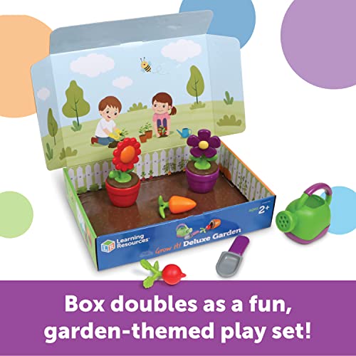Learning Resources Grow It Deluxe Garden 17 Pieces, Ages 2+ Toddler