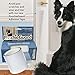 PoochieGuard Invisible Lightweight Protective Clear Film for Your Home’s Doors, Windows and More; Protect Your Home From Eager Paws & Claws.