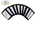 WristCoaches QB Wrist Coach - Playbook Wristband (Youth) - Heavy Duty Football Wristbands for Boys with Three Playsheet Compartments - Perfect for Flag Football and Tackle Football (10-Pack)