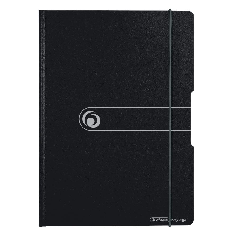 Herlitz Easy Orga To Go A4 Polyfoam Clipboard Folder - Black