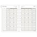 Day Runner Monthly Planner Refill 2017, 5-1/2 x 8-1/2
