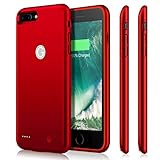iPhone 7 Plus Battery Case,iPosible Extra Slim Rechargeable Protective Charging Case 4000mAh,Portable Charger Cover with LED Indicator Light for iPhone 7 Plus (5.5 inch)-[NOT for iPhone 7(4.7inch)]