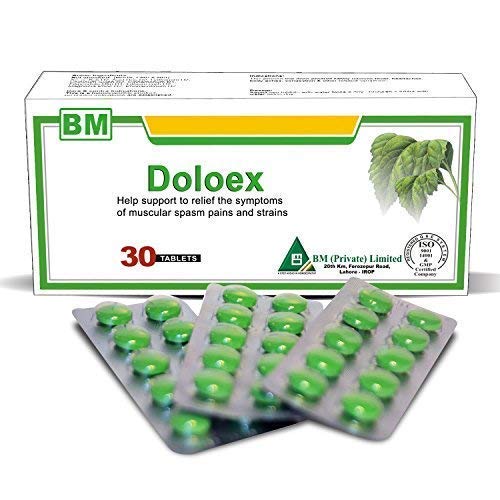 Natural Pain Relief Tablets by DOLOEX Effective for Migraines, Headaches, Back Pain,Toothaches and Menstrual Pain - Thumbnail 4