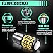 1156/7506/1141 LED Reverse Backup bulb,[2018 UPGRADED] Marsauto 52 SMD 3030/2835 Chipsets Back up Stop Tail Light Lamp Bulbs Replacement (Set of 2)