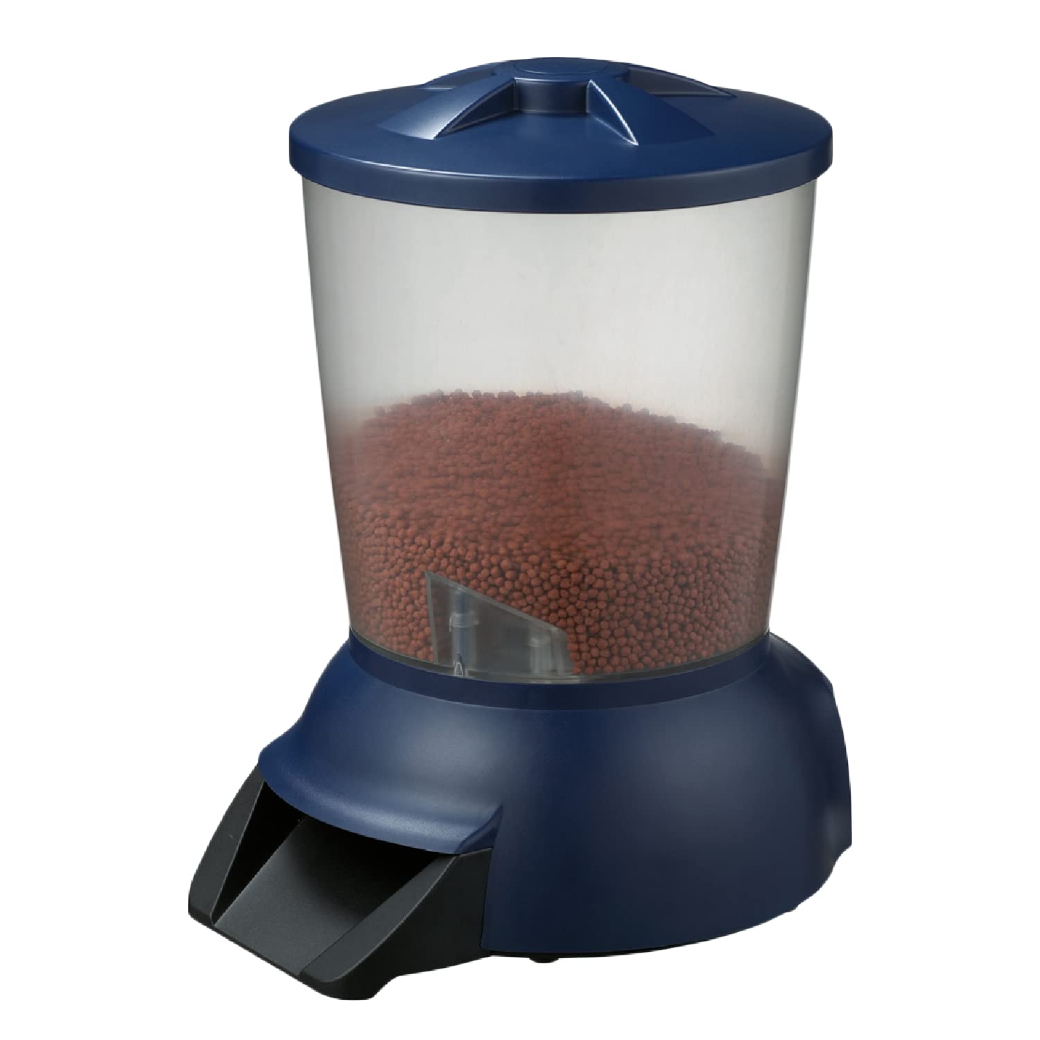 AquaForte Automatic fish feeder with battery operation and/or 12 V transformer