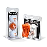 NCAA Tennessee Volunteers 3 Golf Balls And 50 Golf Tees