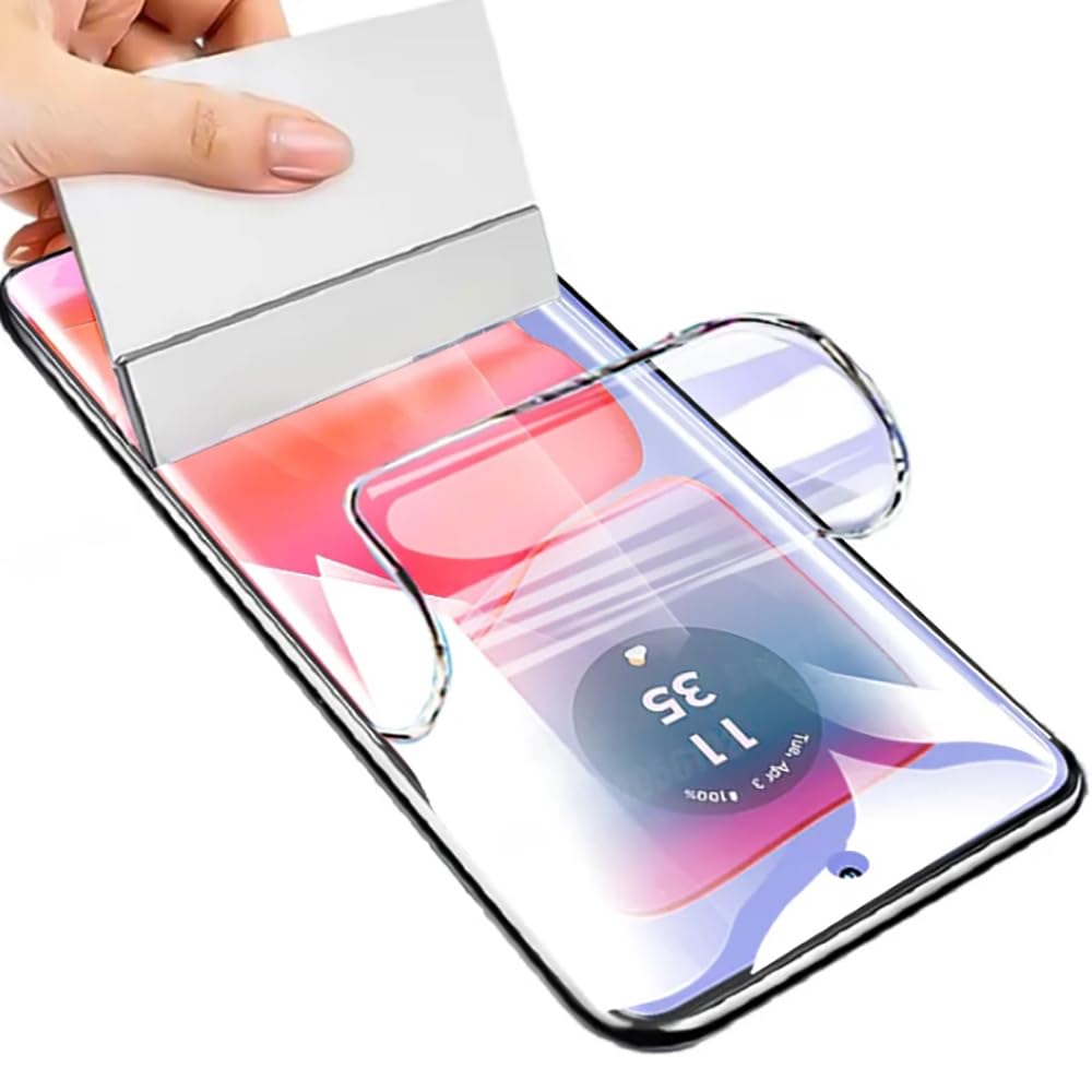 [2 Pack] Foebxxs Hydrogel Screen Protector for Motorola Edge 50 Ultra, Anti-Scratch HD Clear TPU Film, Bubble Free, Ultra-Thin, Easy Installation – Replacement for Motorola Edge 50 Ultra Tempered Film