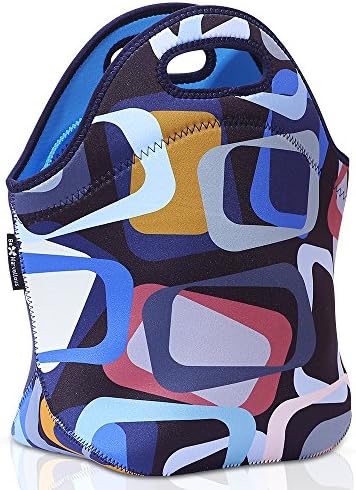 Lunch Bags for Women-Lunch Boxes for Kids Adults - Neoprene Lunch bag- Adult lunch box-Insulated Lunch Tote Bag