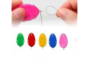 Sewing Machine Needle Threader, Easy to Use Needle Threaders Tool Self-Thread Guide DIY Apparel Sewing Accessories Threader f