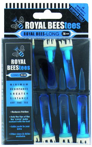 Royal Bees Tees - Graduated 3" Blue 3x8 Saver Pack