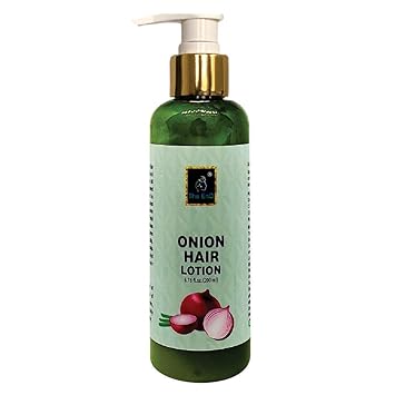 The EnQ Organic Onion Hair Lotion Infused With 100% Organic Onion Oil No Paraben No Sulfate Hair Growth Formula Onion Oil Replacement Therapy 200ml