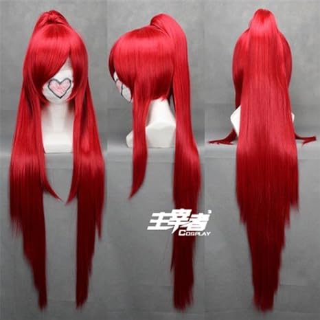 Amazon シャロン レインズワース 天元突破グレンラガン ヨーコ ウイッグネット付き フルウィッグ バンスウィッグ レッド コスプレ ウィッグ かつら コスプレ 仮装 通販