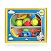 Baby Rattle KAWO Newborn Toys Fun Cartoon Musical Flash Teether Handle and Rattle Play Toy Gift Set for Infant 6 Pieces -Colors May Vary