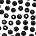 JET (280) black Swarovski NEW 2088 XIRIUS Rose 20ss 5mm flatback No-Hotfix rhinestones ss20 144 pcs (1 gross) *FREE Shipping from Mychobos (Crystal-Wholesale)*