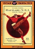 Virginia Tech Hokies 2014 Vintage Football Calendar by