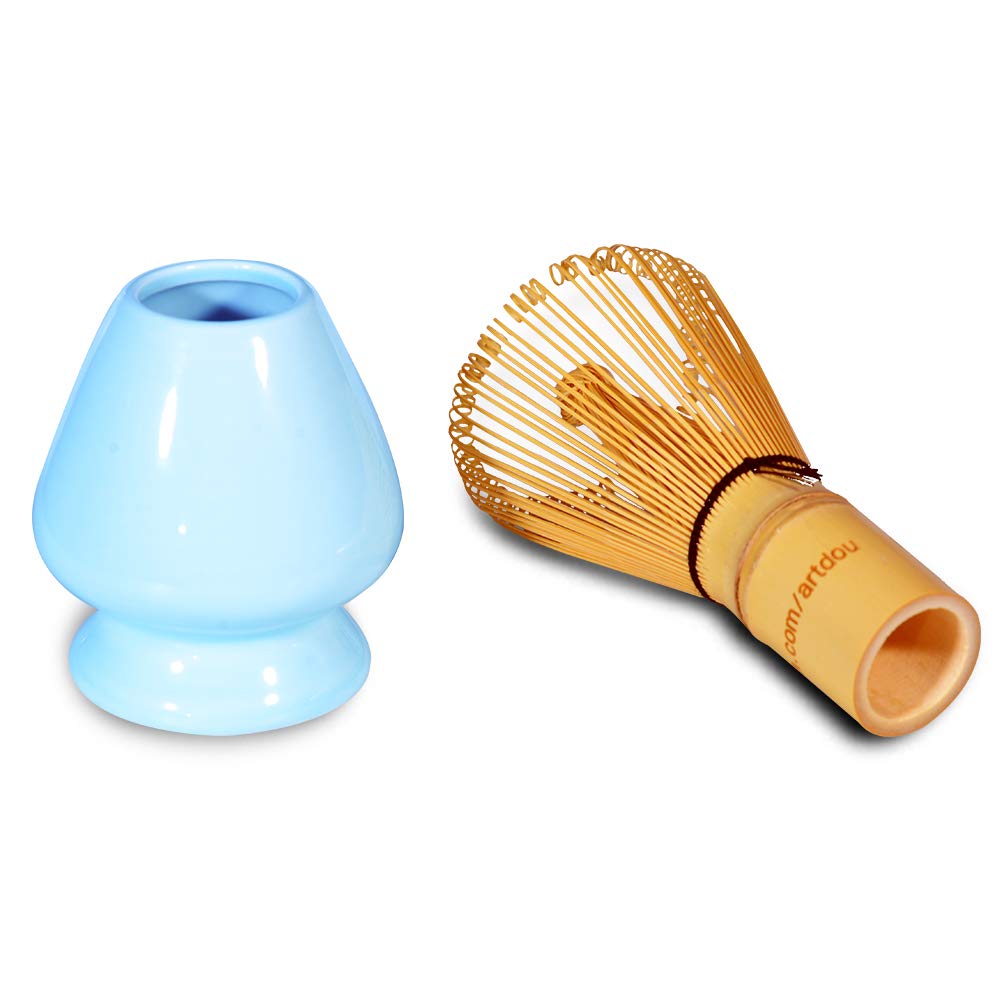 Matcha Stirrer 100 Prong ARTDOU Matcha Tea Set Golden Bamboo Matcha