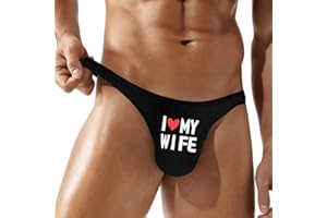 SEXY CODE 1701 Men's Thong Underwear, Low Rise G-String Bikini Briefs, Sexy T-Back for Gym & Sport