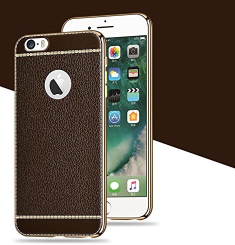 iPhone 7 Plus Leather Case Soft Cover Case (iphone 7 plus - Brown)