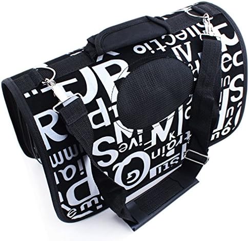 OpetHome Dog Paws Pet Medium Carrier Breathable Bed for Dog &amp; Cat Alphabet M
