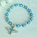 12 Pcs Angel Wing Cross Bracelet Favor for Boy - Baptism Favor / Christening Favor / Bautizo Recuerdos