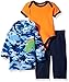 BON BEBE Baby Boys'' 3 Piece Microfleece Jacket Set with Bodysuit and Pant