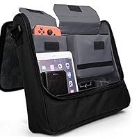 Soyan Messenger Bag for Nintendo Switch, Holds the Switch Console, Pro Controller, Dock and Other Accessories