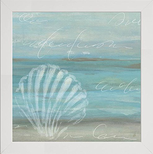 Frame Company Watson Range SeaVIew II by Daphne Brissonnet, Photo Frame - 5 x 5 Inches, White