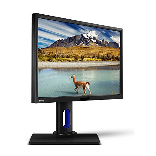 BenQ BL2420PT 23.8” IPS Designer Monitor for Adobe Creative Cloud (WQHD 2560x1440 IPS 100% sRGB DisplayPort HDMI DVI D-sub) , 60Hz refresh rate