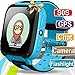 Kids Smart Watch Phone - GPS Tracker for Kids Boys Girls Smartwatch with Cellphone SOS Anti-lost Camera Game Smart Watch Digital Wrist Watch Bracelet for Sport Learning Toys Birthday Holiday Gifts