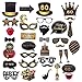 60th Birthday Photo Booth Props 60th Birthday Party DIY Supplies Decoration for Men and Women 35Pcs by MeritChoice