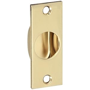 National Hardware N115-907 V143 Edge Pull in Brass