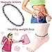 KaiKBax Vintage Black Magnetic Therapy Anklet Beads Foot Chain Healthy Weight Loss Ankle Bracelet Unisex Jewelry