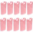 Minsily 20 Pcs 15ml Empty Deodorant Container Plastic Oval Lip Balm Tubes 0.5 Oz Lipstick Tubes Deodorant Sticks Oval Twist-Up Refillable Tubes BPA-Free for DIY Homemade Crayon Chapstick Holder(Pink)
