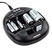 Ansmann PL6+2 Smart Battery Charger Universal Maintenance Station for AAA, AA, C, D, 9V Rechargeable Batteries