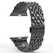 Apple Watch Band, NO1seller Top Premium Solid Stainless Steel Apple Watch Band Strap Wrist Band Unique Polishing Business Replacement for Apple Watch Series 3, Series 2, Series 1