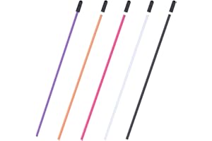 5-Pack HobbyPark Multicolor Plastic Antenna Tube with Cap for RC Model Cars Boats 2.4G Receivers