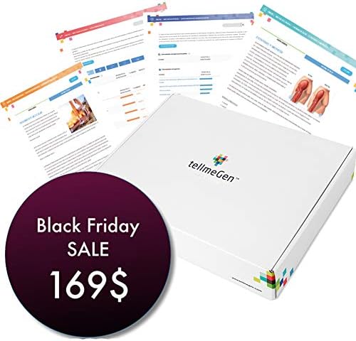 DNA Test Kit Health Baby - โ
TellmeGen โ
330+ Online Reports: The Most Complete DNA Genetic Testing Kit (Risk Most Important Diseases, Pharmacological Compatibility, Individual Traits and More.)
