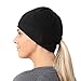 TrailHeads Women's Running Ponytail Hat - black / black