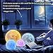 RMFSH Moon Lamp 2023 Upgrade 128 Colors Moon Night Light for Kids Adults with Wooden Stand & Remote/Touch Control and USB Rechargeable Gifts for Girls Boys Women Men Birthday 7.1 inch (Large Size)