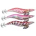 Professional Squid Bait,11pcs kit Fishing Lure Plastic Hard Squid Jigs Luminous Tail Saltwater Tackle Hook with 3.5 Plumbum (LOT OFFER(2))
